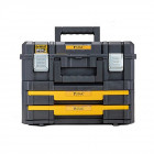 Kit TSTAK 2 pièces DEWALT - coffret + tiroir - DWST83395-1