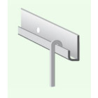 Tringle canne pour cimaise 2 m alu blanc CIVIC - 23143920