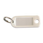Porte-clé plastique WILMART - Blanc - 14604