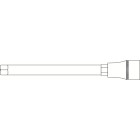 Douille embout héxagonal 7mm l.200mm 1/2'' crv - sa 0396