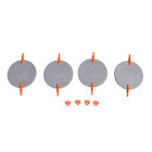 Lot de 4 volets de réglage de débit d'air - lot de 4 volets de réglage de débit d'air - diamètre 200-160mm + 2 volets diamètre 250mm