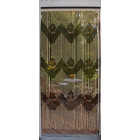 Rideau portière jamaïque 90 x200  cm naturel