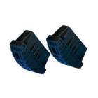 Paire de sabot caoutchouc tubesca pour pied échelle 66/l mm - 9007006