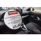 Housse de volant danger pour condamner véhicules à inspection - eg 0031 - clas equipements