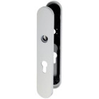 Paire de plaque longue Arcolor 8900 BR BEZAULT Clé i - Blanc - 0165033 