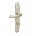 Ensemble de porte budget bezault entraxe 165mm condamnation - champagne - 73277