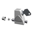 Bloqueur à clé ALMA pour coulissant - Ral 9006 Gris - 9002-9006
