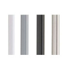 Tringle 2500 mm alma - ral 9016 blanc - 2800250005