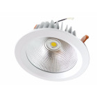 Downlight spot led cob rond 40w ø230mm - couleur eclairage au choix