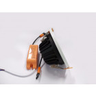 Downlight spot led cob rond 20w ø130mm - couleur eclairage au choix