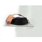 Downlight spot led cob carré 40w 235mm - couleur eclairage au choix