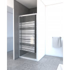 Paroi porte de douche à ouverture frontale - Infinity Lines Front - Dimensions au choix