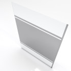 Paroi de douche à l’italienne FREEDOM 2 MIROIR 140 - 140x200cm verre transparent 8mm Aurlane - FAC247