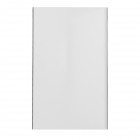 Panneau mural de douche blanc en aluminium - 120 x 210 cm - wall'it blanc 120 Aurlane - FAC327