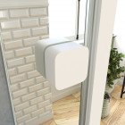 Porte de douche pivotante - whity 70 Aurlane - FAC605