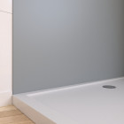 Panneau mural de douche silver en aluminium - 120 x 210 cm - wall'it silver 120 Aurlane - FAC707