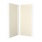 Lot de 2 panneaux muraux ivoire 90x210 cm - profilés de jonction - wall' it - Couleur de finition au choix