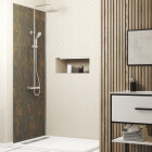 Panneau mural pour salle de bains - finition pierre naturel venus - 90x210 cm - stone'it Aurlane - FAC801