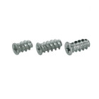 Vis euro de fixation Ø 6.3x15 mm HETTICH - Tête fraisée plate - Empreinte PZ - Acier galvanisé - 73889