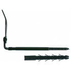 Arrêt de volet 0/5 ING FIXATION isolation extérieure - cheville 130 mm - arrêt 190 mm - A070130