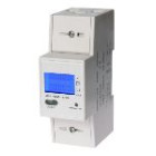 Compteur Electrique Monophasé, 80 A 17,5 KWh Compteur Partiel à Remise à Zéro