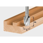 Fraise hélicoïdale avec queue de 8 mm FESTOOL HS Spi S8 D10/30 - 490946