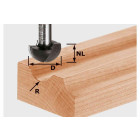 Fraise à gorge creuse HW avec queue de 8mm FESTOOL HW S8 R8 - 490985 Fraise à gorge creuse HW avec queue de 8mm FESTOOL HW S8 R8 - 490985