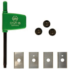 Plaquettes réversibles FESTOOL HM-WP 50 x 5,5 x 1,1 (4x) - 491389