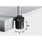 Fraise à affleurer hw avec queue de 12 mm festool hw d28/25 ss s12 - 492705