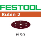 Abrasifs FESTOOL STF D90/6 P100 RU2 - Boite de 50 - 499080