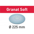 Abrasif stf d225 granat soft festool - grain 400 - 25 pièces - 204228