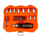 Coffret serrage tournevis porte-embouts, 41 pièces, fidex-800001
