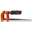 Jeu 2 serre joints presse a vis 250 x 80 mm, fidex-801231