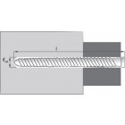Boîte 50 vis fixation directe rx 7.5x100 mm scell-it - tête ronde fine - 6 pans creux - rx100
