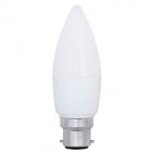 Ampoule led flamme (c35) 6w b22 blanc chaud 2700k