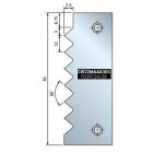Plaquette 80x29x3 - F03FC24126 -CW22MAAA301