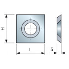 Araseur carré 31° 14x14x1,2 - F03FH03035 -RG01MAB310