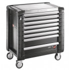 Servante d'atelier de couleur noir jet+ 8 tiroirs  4 modules par tiroir  jet.8gm4pb