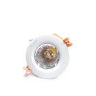 Spot encastrable led cob 7w 80 rond - couleur eclairage : blanc neutre 4000k - 5500k
