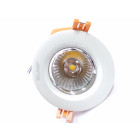 Spot encastrable led cob 10w 80 rond - couleur eclairage : blanc neutre 4000k - 5500k