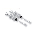 Kit fixation traversante diva x la croisée ds pour 2 poignées sur porte en verre - ds7308