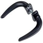Bequille double horus noir 9005 - 2051I
