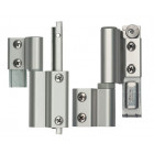 Paire de paumelle symétrique galicube fapim oscillo-battant nj aspect inox - 1404ai_nj