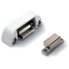 Gâche réglable antipanique Panama 8500I FAPIM pour recouvrement 0-11mm - Blanc 9010 - 8500I-32