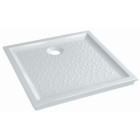 Receveur céramique GEBERIT Bastia - 90 x 90 - extra-plat à poser/encastrer - 00734300000001