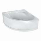 Baignoire d'angle GEBERIT Bastia - 140 x 140 cm - Avec tablier - 4065400000