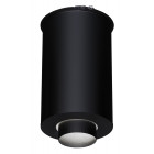 Elément droit de finition plafond inox/galva noir pour poêle à bois - hauteur 45 cm - diamètre : 230 pour diamètres de raccordement : 130 - couleur : noir