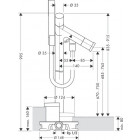 Mélangeur bain/douche HANSGROHE AXOR Starck  chromé - 10458000