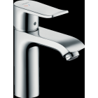 Mitigeur de lavabo HANSGROHE Metris  Eco CH3 CoolStart , avec tirette et vidage chromé - 31121000