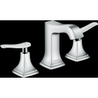 Mélangeur de lavabo HANSGROHE Metropol Classic , 3 trous poignées manettes, avec tirette et vidage chromé - 31330000